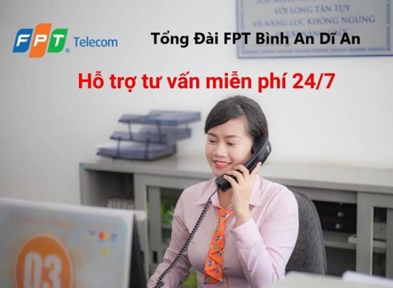 Tổng Đài FPT Bình An Dĩ An