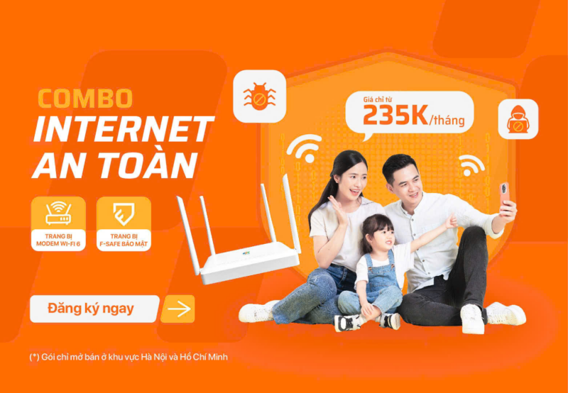 Lắp wifi 6 FPT Tương Bình Hiệp
